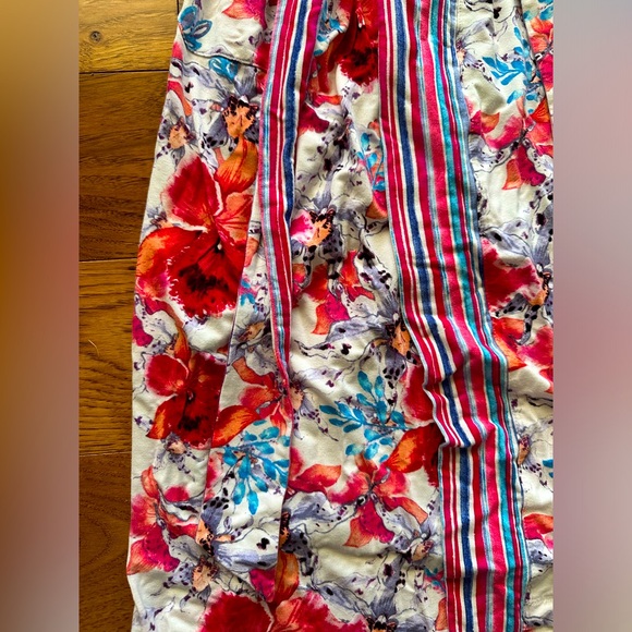 Soft Surroundings Floral Robe Size Petite XS - Picture 3 of 10